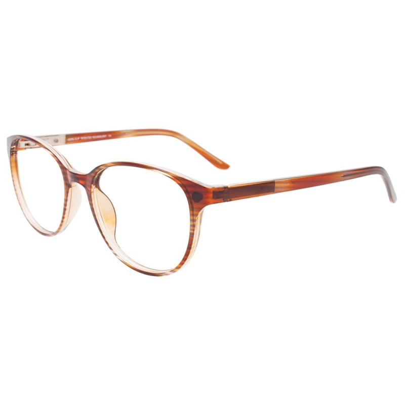 Coolclip CC854 - Transparent rayé brun