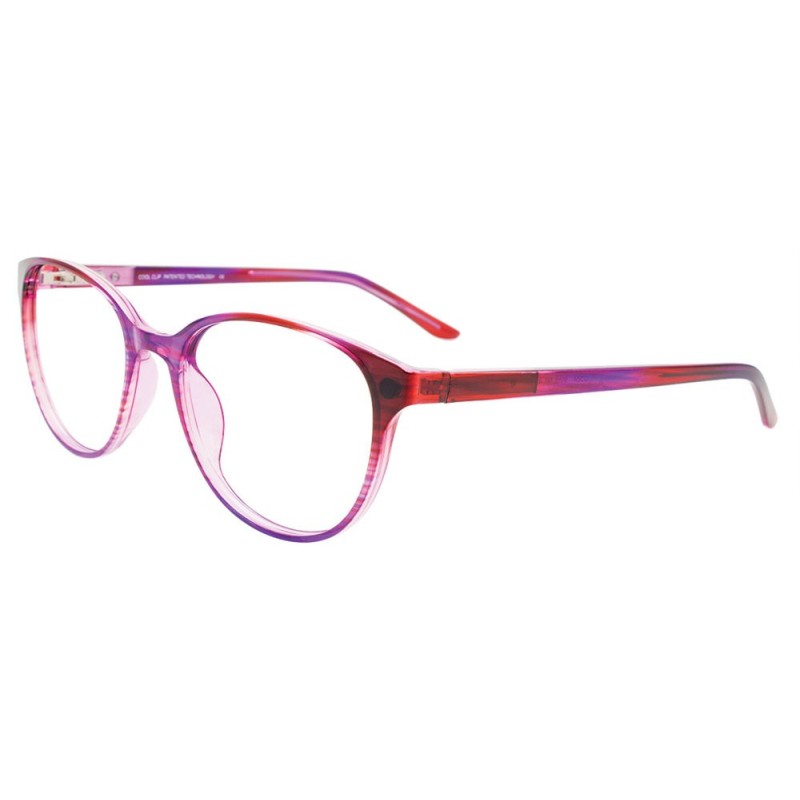 Coolclip CC854 - Transparent Striped Purple