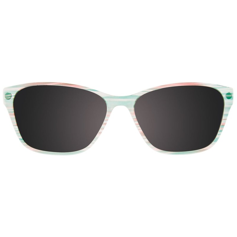 Coolclip CC855 - Transparent Striped Green and Pink