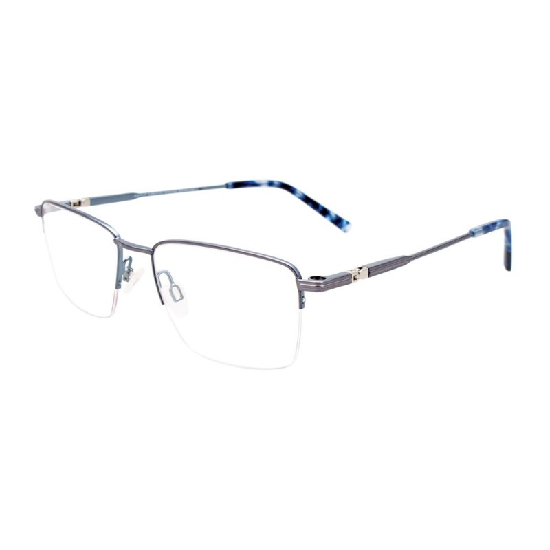 EasyClip EC560 - Acier clair satiné et bleu clair satiné