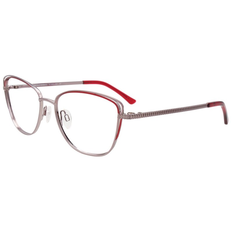 EasyClip EC619 - Acier brillant et rouge