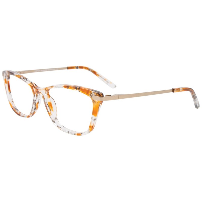 EasyClip EC628 - Ambre, gris et cristal or satiné