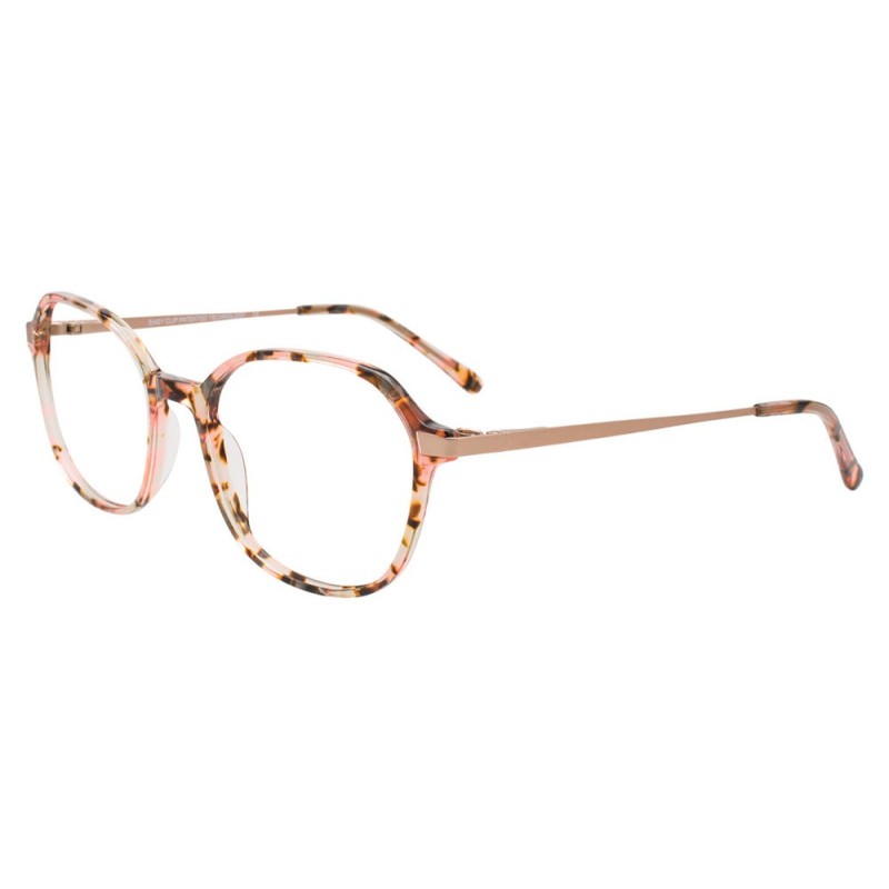 EasyClip EC676 - Beige & Pink Tortoise Rose Gold