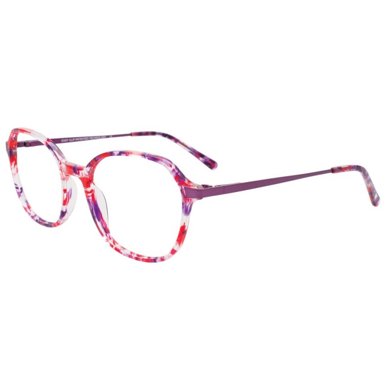EasyClip EC676 - Rouge, écaille de tortue pourpre et pourpre