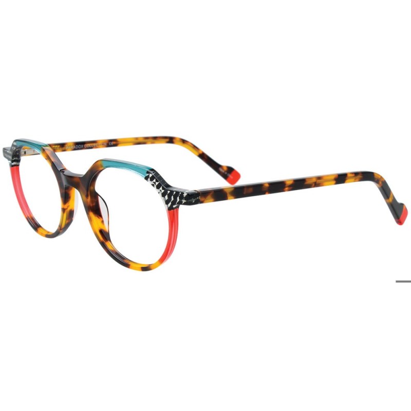 Paradox P5096 - Motifs multicolores écaille de tortue et rouge