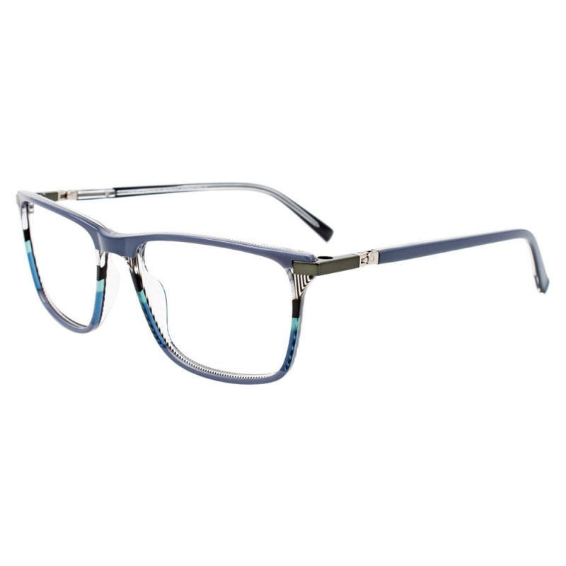 Takumi TK1156 - Greyish Blue & Multicolor Lines & Dark Stripes