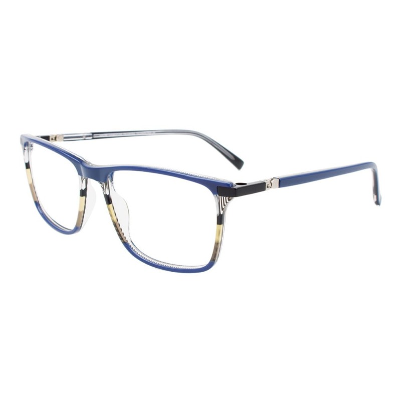 Takumi TK1156 - Bleu, lignes multicolores et bleu foncé