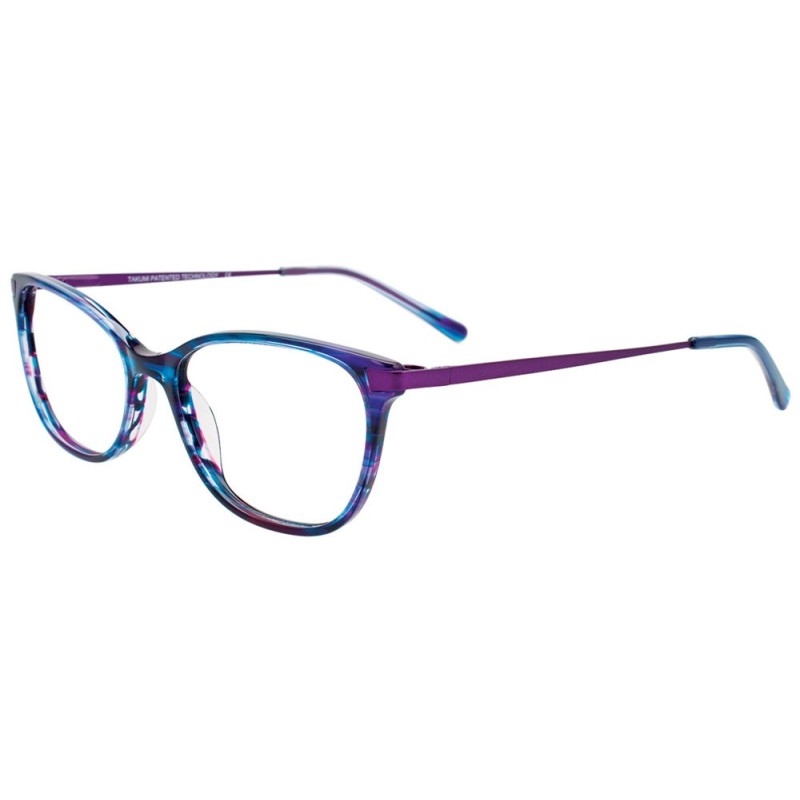 Takumi TK1183 - Blue & Purple Stripes & Satin purple