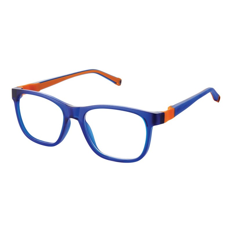 Life Italia JF-908 - Cobalt & Orange with Blue Strap