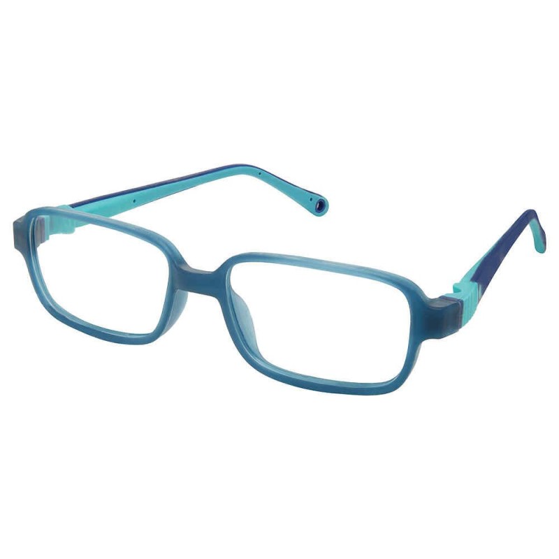 Life Italia NI-135 - Bleu marine et aqua avec cordon bleu
