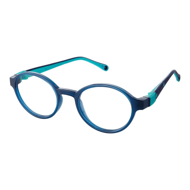 Life Italia NI-147 - Bleu marine et aqua avec cordon bleu