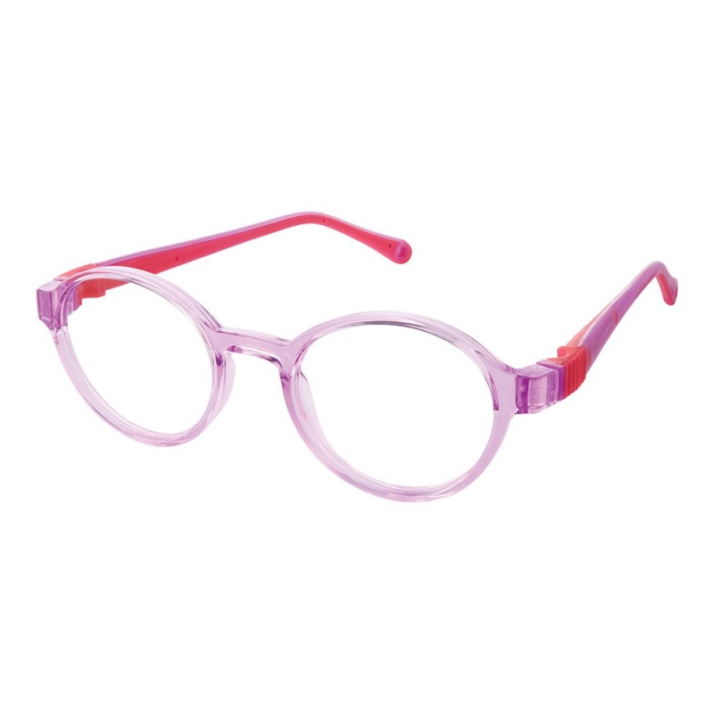 Life Italia NI-147 - Lilas et fuchsia avec cordon rose