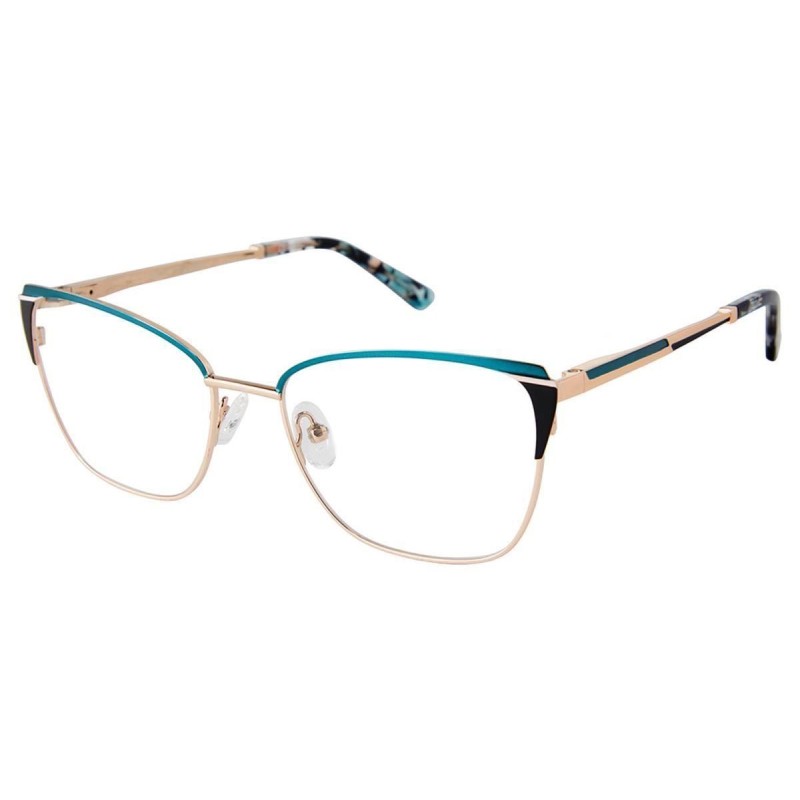 Ann Taylor AT109 - Teal & Gold