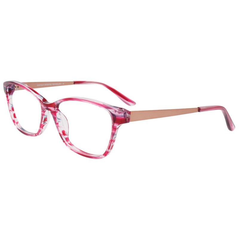 EasyClip EC562 - Rose et rouge marbre et rose clair mat