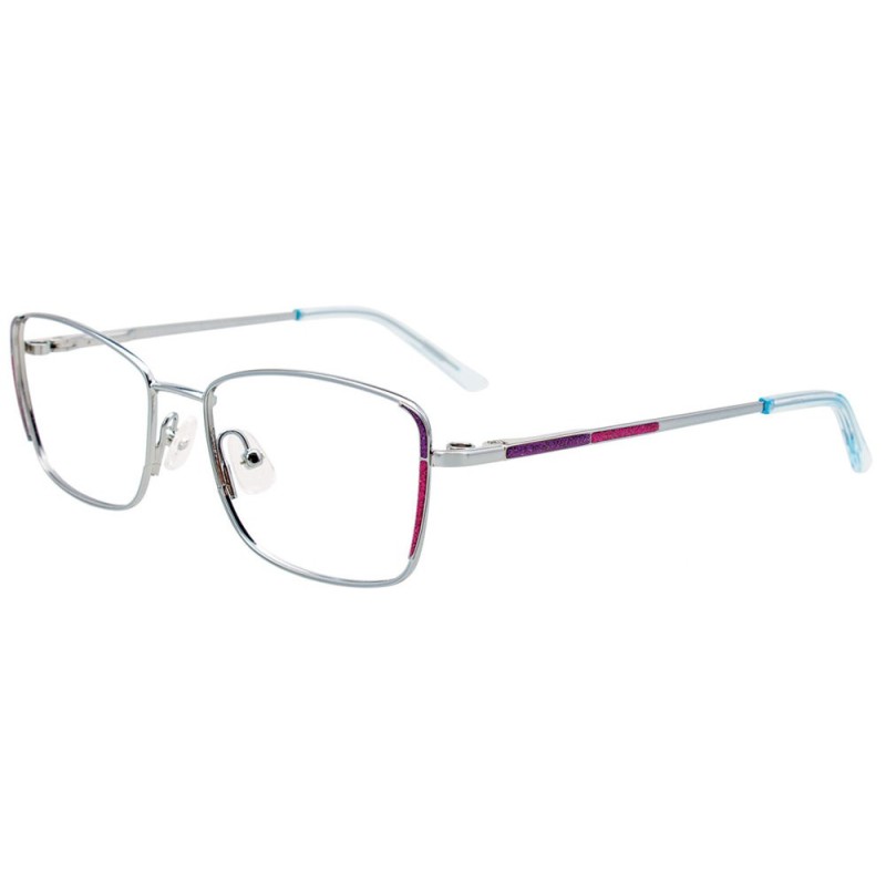 EasyClip EC607 - Bleu clair brillant, pourpre scintillant et rose