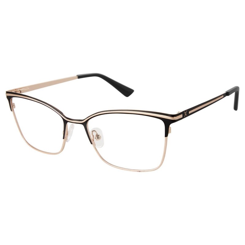 Nicole Miller Madagascar - Matte Black & Gold