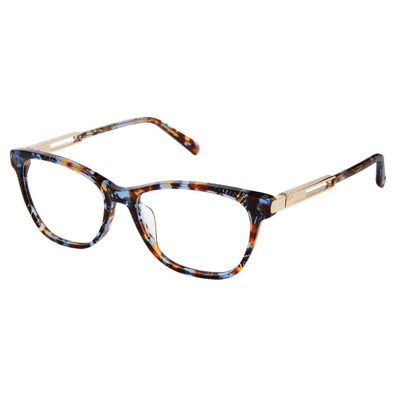 Superflex SF-617 - Blue Floral & Gold