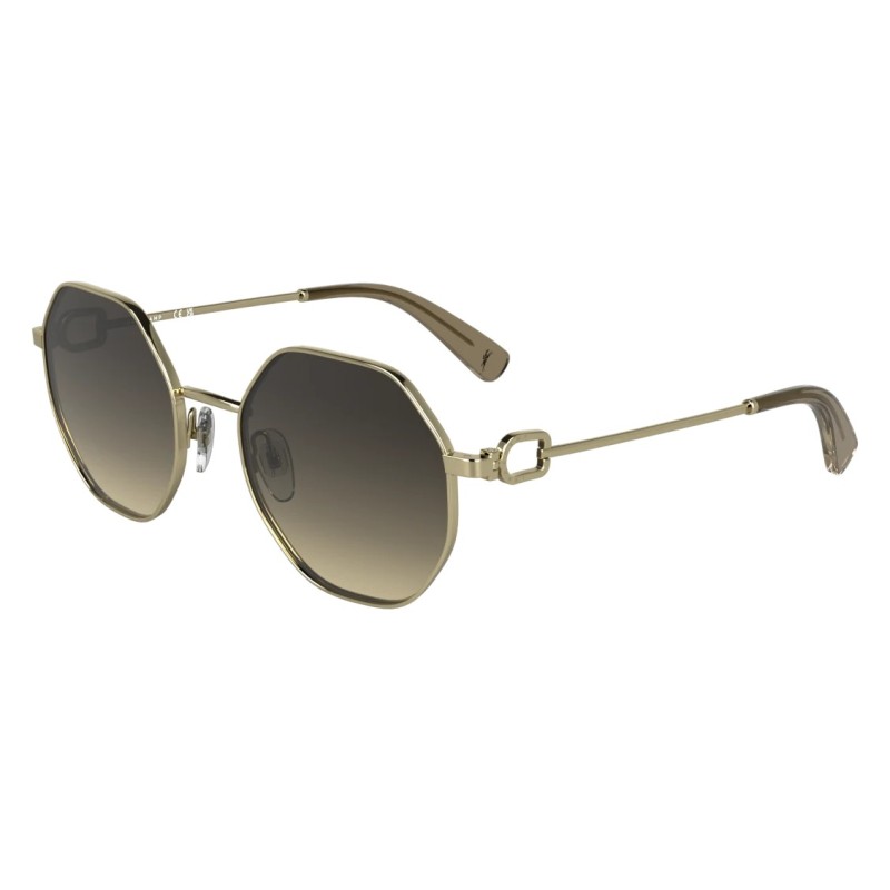 Longchamp LO179S - Gold and Gradient Brown