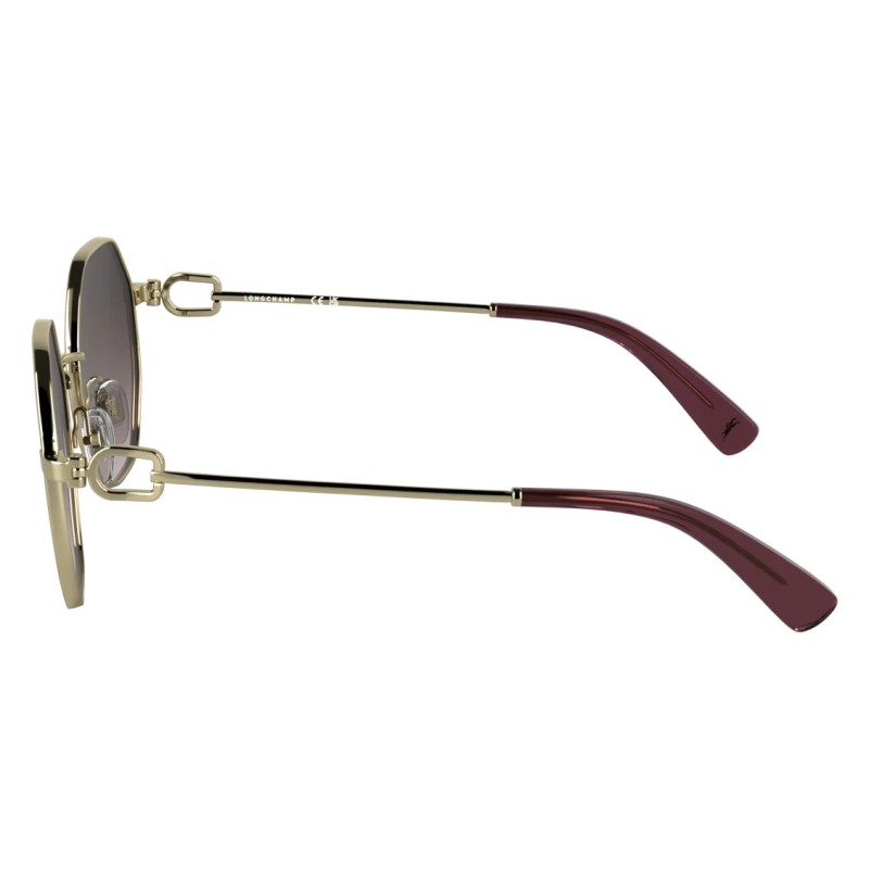 Longchamp LO179S - Or et dégradé brun rose