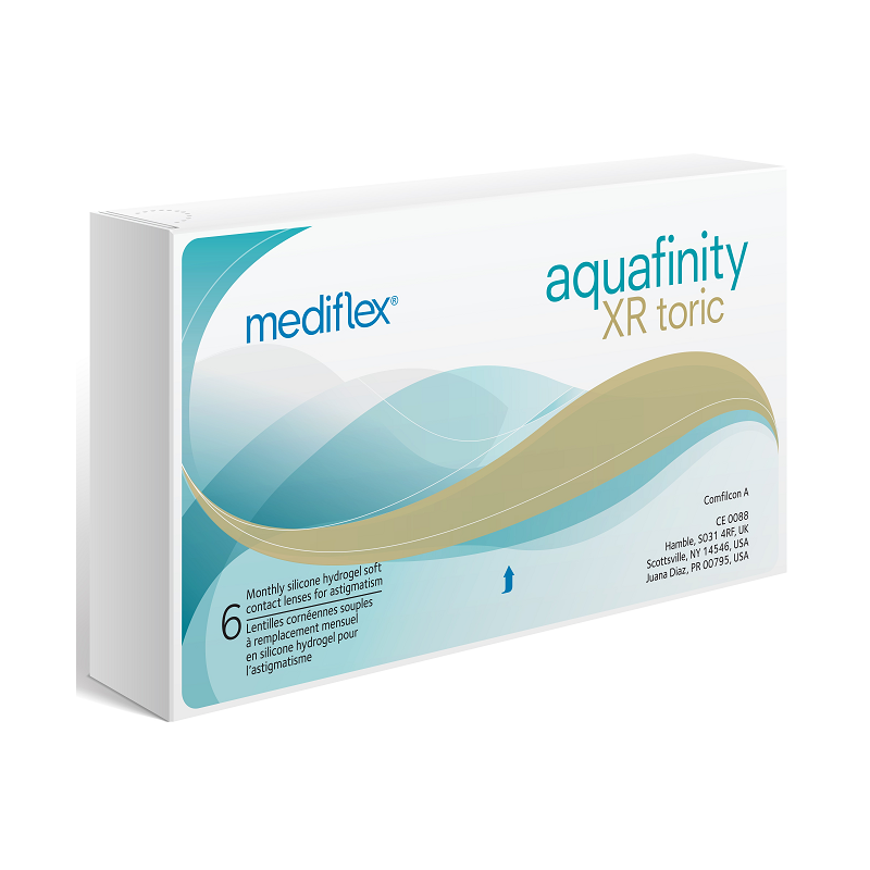 Mediflex® Aquafinity XR Toric (6 lentilles)