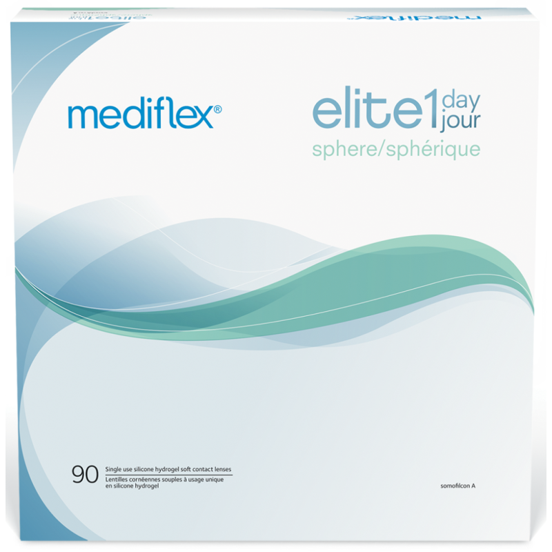 Mediflex® Elite 1 day (90 lentilles)