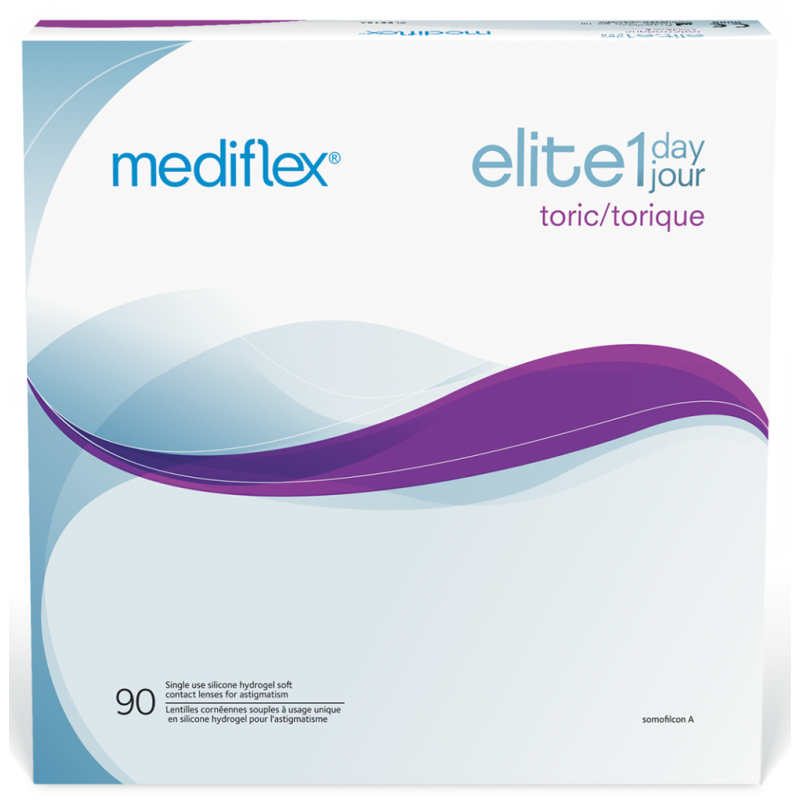 Mediflex® Elite 1 day Toric (90 lenses)