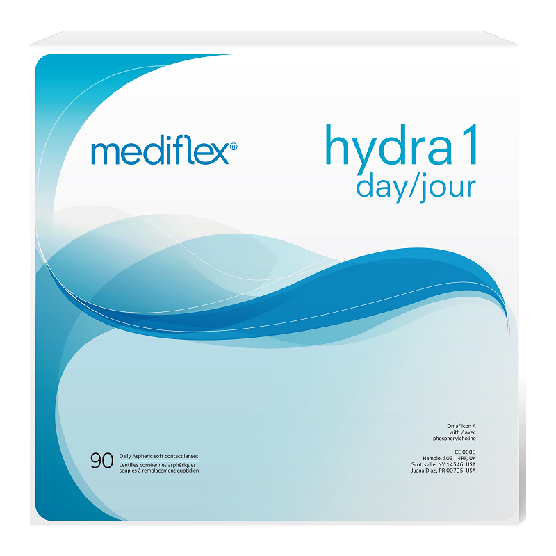 Mediflex® Hydra 1 day (90 lenses)