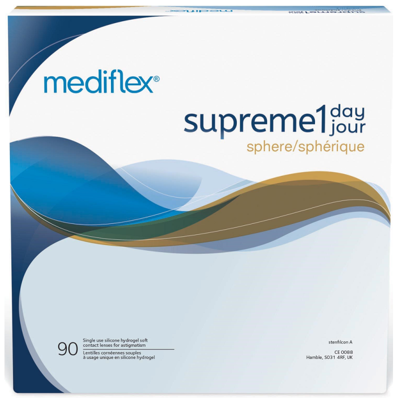 Mediflex® Supreme 1 day (90 lentilles)