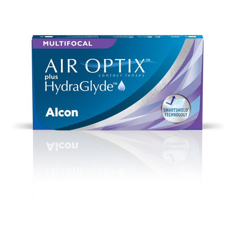AIR OPTIX® plus HydraGlyde® Multifocal (6 lentilles)