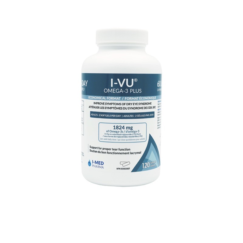 I-VU® OMEGA-3 PLUS (format de 60 jours)