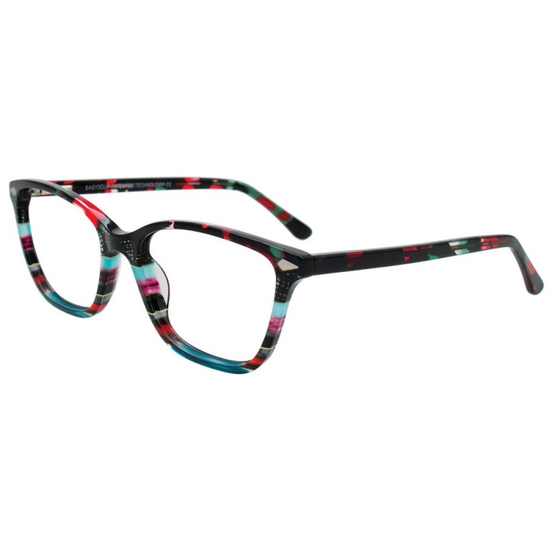 Easy3Clip EC697 - Rouge, noir et sarcelle