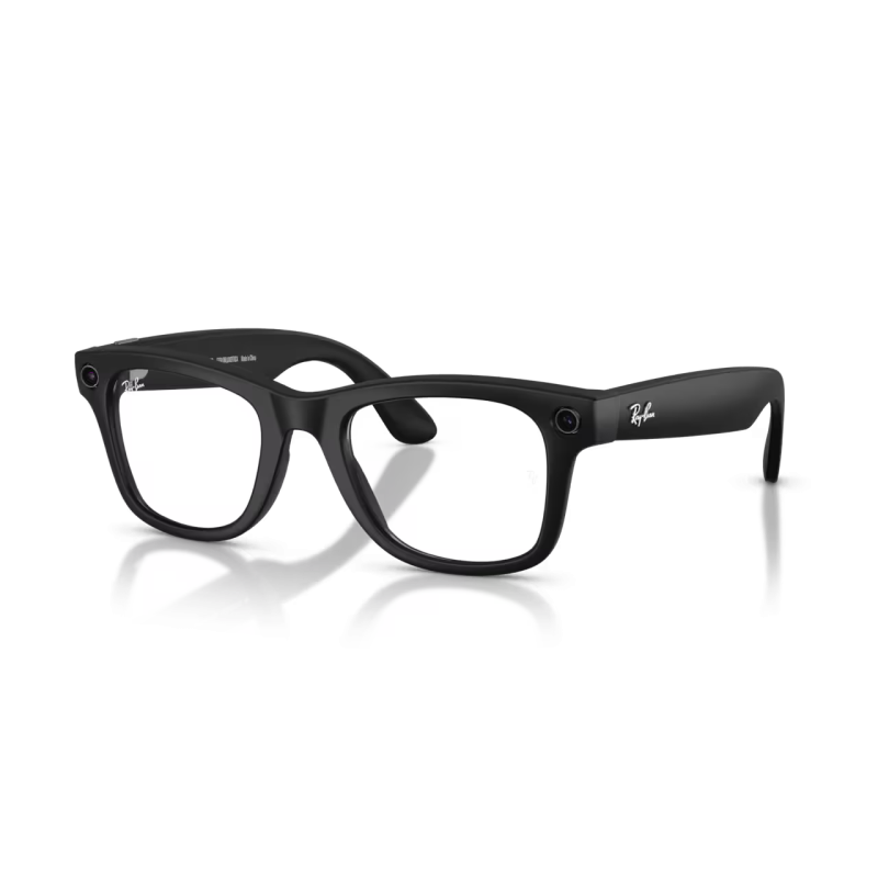 Ray-Ban META (Gen 2) Wayfarer - Matte Black with Clear Lenses