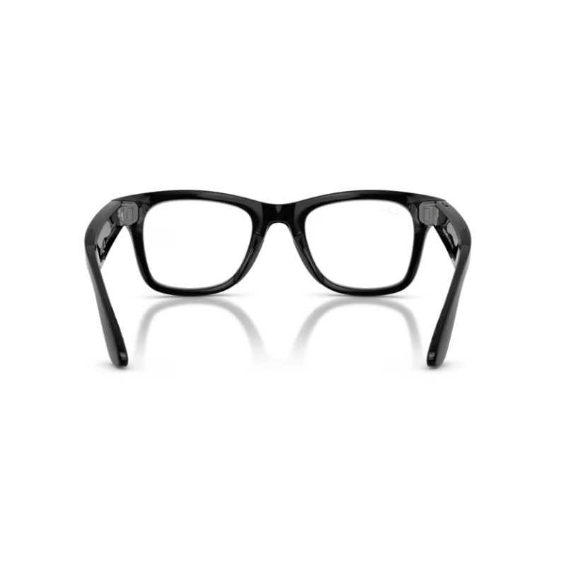 Ray-Ban META (Gen 2) Wayfarer - Noir brillant avec lentilles Transitions® vert graphite