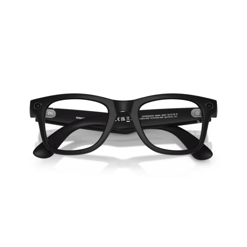 Ray-Ban META (Gen 2) Wayfarer - Noir mat avec lentilles Transitions® gris