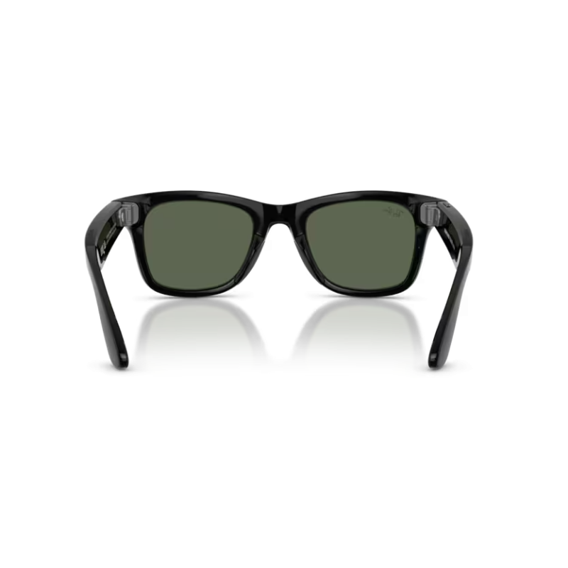 Ray-Ban META (Gen 2) Wayfarer - Noir brillant avec lentilles vert G-15