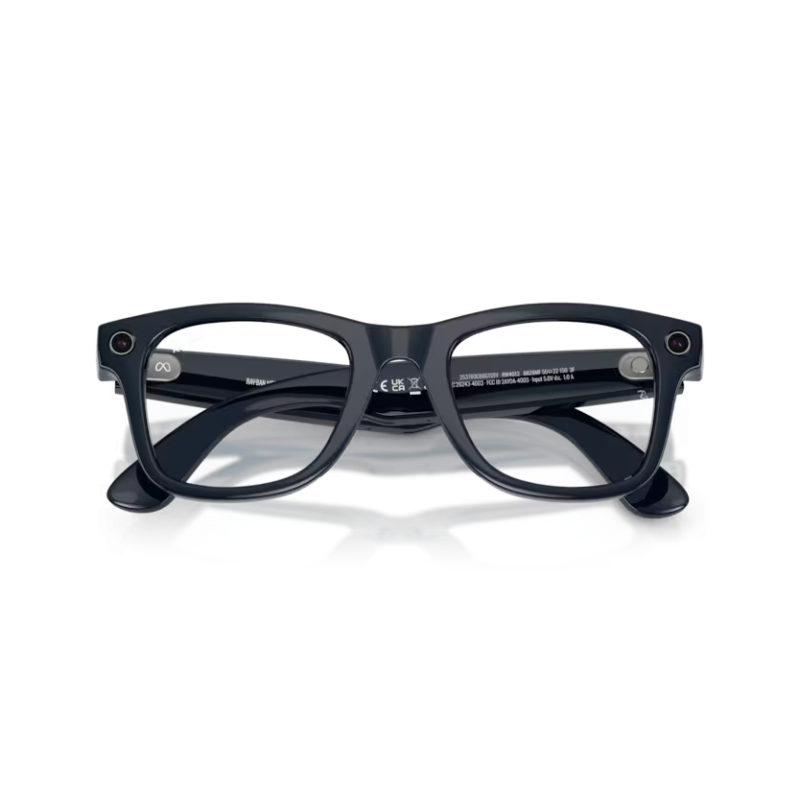 Ray-Ban META (Gen 2) Wayfarer - Bleu cosmique brillant avec lentilles Transitions® saphir