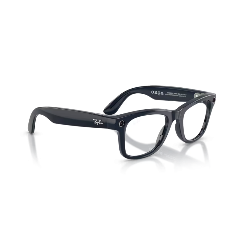 Ray-Ban META (Gen 2) Wayfarer - Bleu cosmique brillant avec lentilles Transitions® saphir