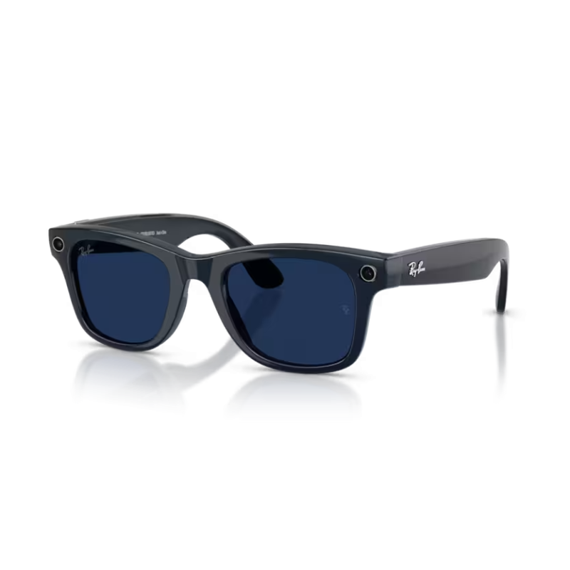 Ray-Ban META (Gen 2) Wayfarer - Shiny Cosmic Blue with Sapphire Transitions® Lenses