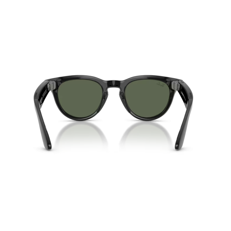 Ray-Ban META (Gen 2) Headliner - Noir brillant avec lentilles vert G-15