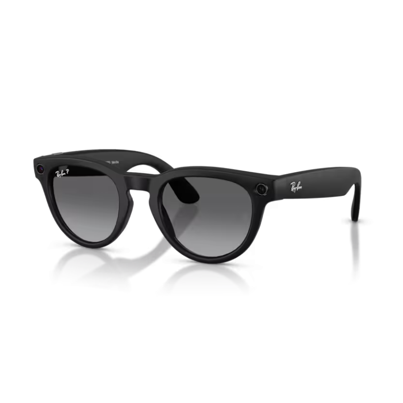 Ray-Ban META (Gen 2) Headliner - Matte Black with Gradient Graphite Polarized Lenses