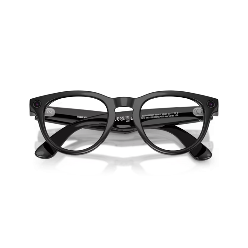 Ray-Ban META (Gen 2) Headliner - Noir brillant avec lentilles Transitions® saphir