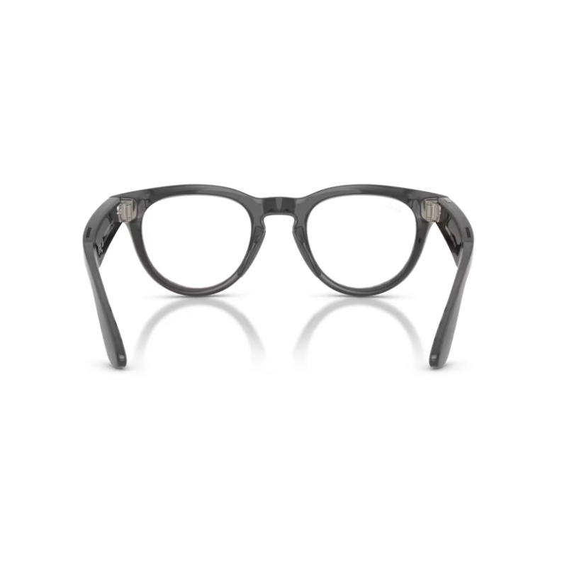 Ray-Ban META (Gen 2) Headliner - Gris astéroïde brillant avec lentilles Transitions® émeraude