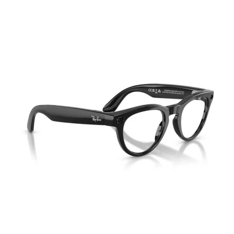 Ray-Ban META (Gen 2) Headliner LBF - Noir brillant avec Lentilles Transitions® saphir