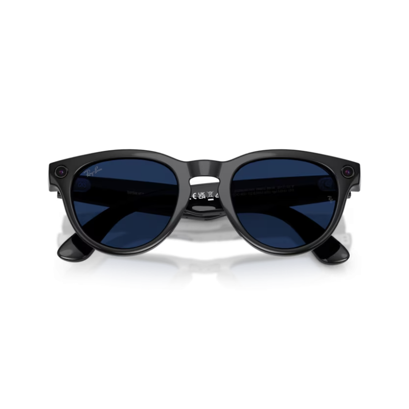 Ray-Ban META (Gen 2) Headliner LBF - Noir brillant avec Lentilles Transitions® saphir
