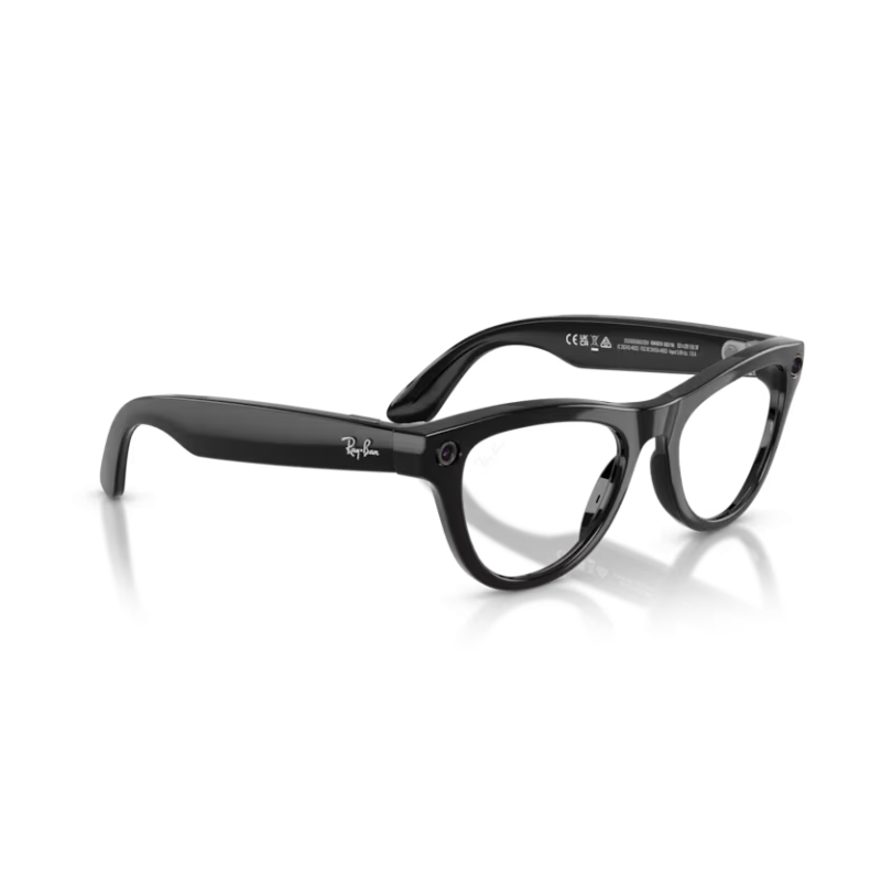 Ray-Ban META (Gen 2) Skyler - Noir brillant avec lentilles Transitions® vert graphite