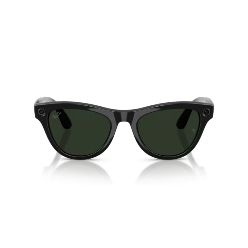Ray-Ban META (Gen 2) Skyler - Noir brillant avec lentilles Transitions® vert graphite