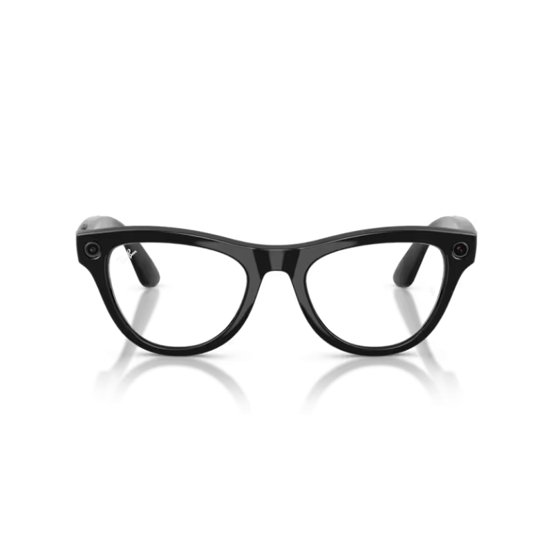 Ray-Ban META (Gen 2) Skyler - Noir brillant avec lentilles Transitions® vert graphite