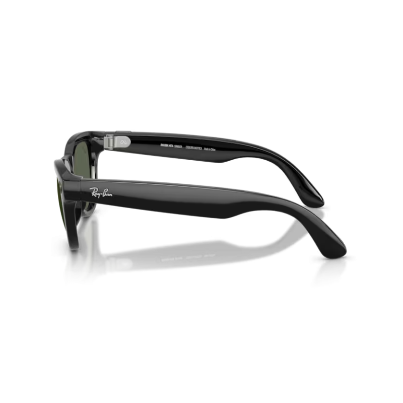 Ray-Ban META (Gen 2) Skyler - Noir brillant avec lentilles vert G-15