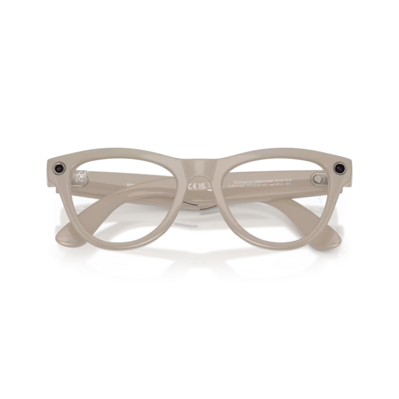 Ray-Ban META (Gen 2) Skyler - Gris crayeux brillant avec lentilles Transitions® saphir