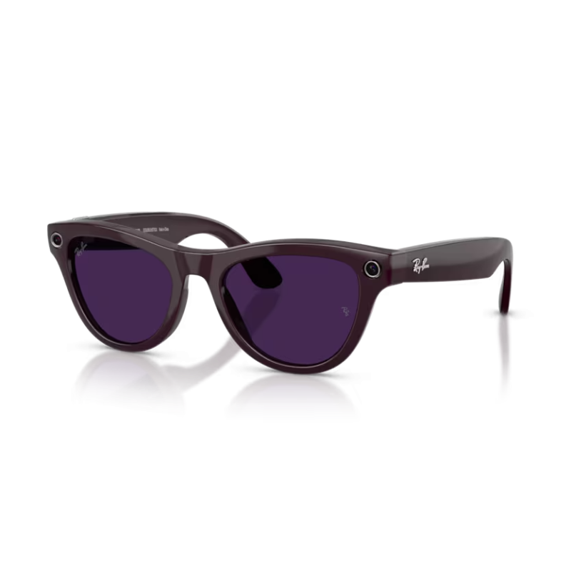 Ray-Ban META (Gen 2) Skyler - Violet mystique brillant avec lentilles Transitions® améthyste